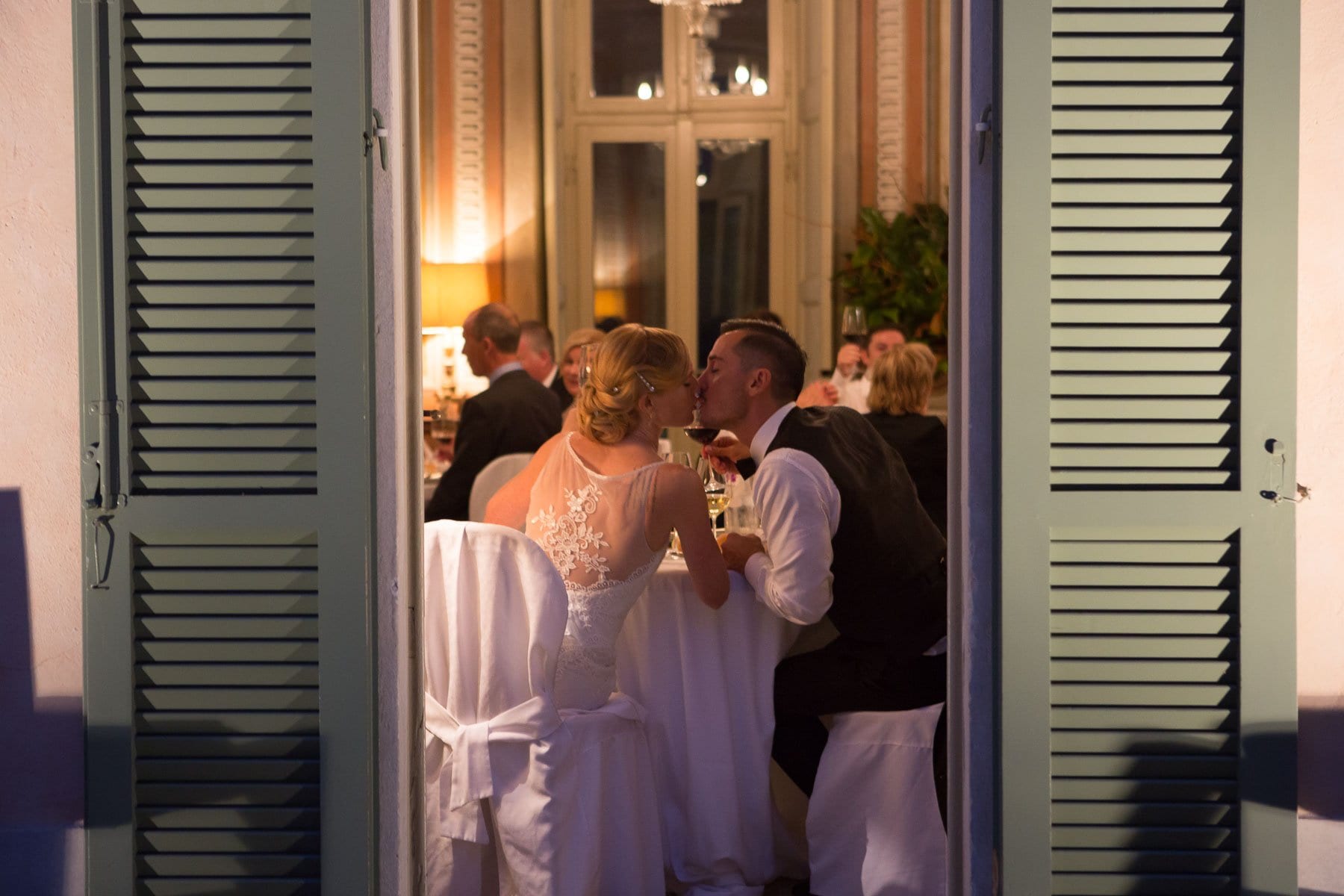 Sposi nella location di Villa Bossi Varese