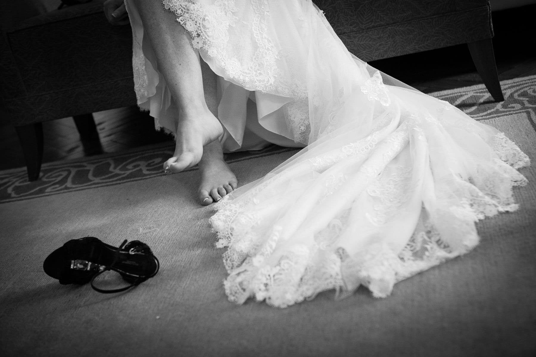 Scarpe della sposa