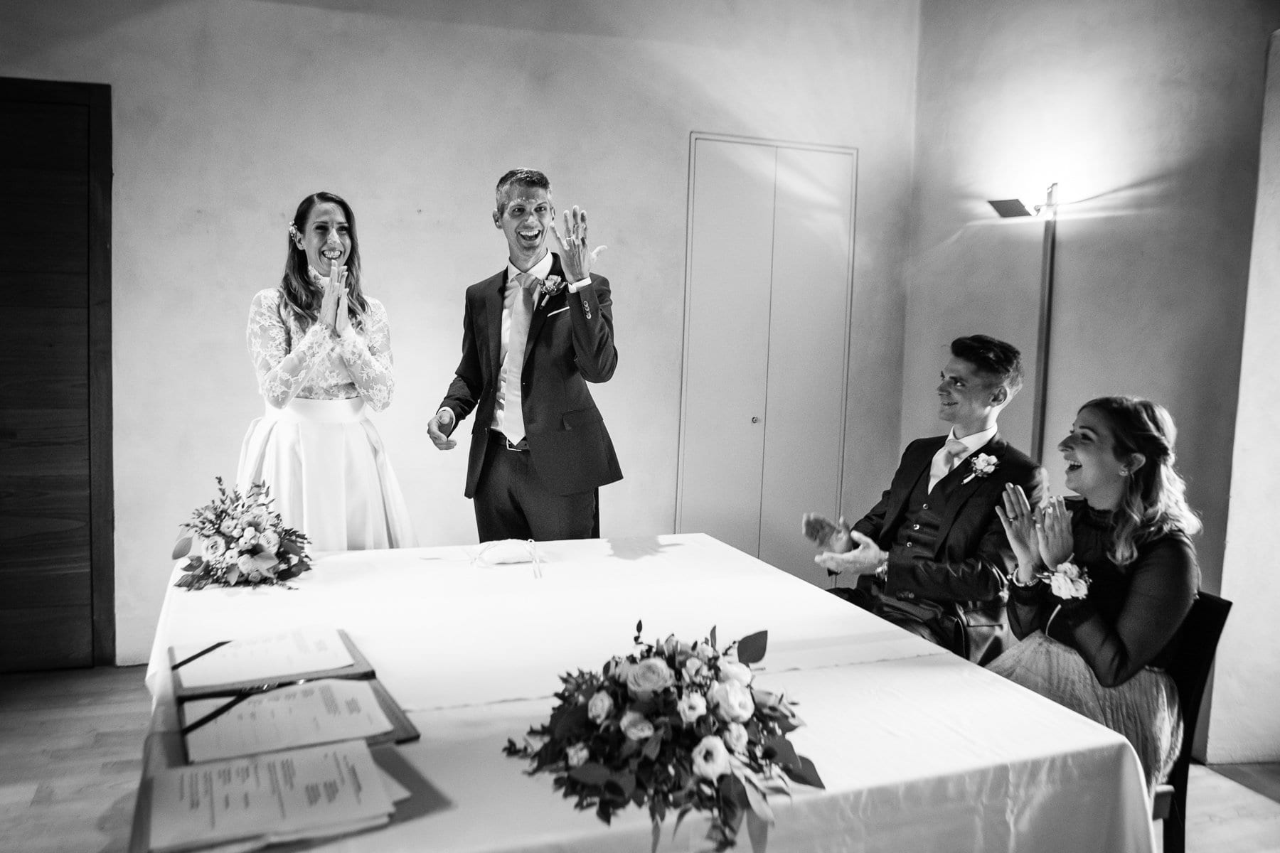 Sposi Just Murried - Castello di sasso Corbaro