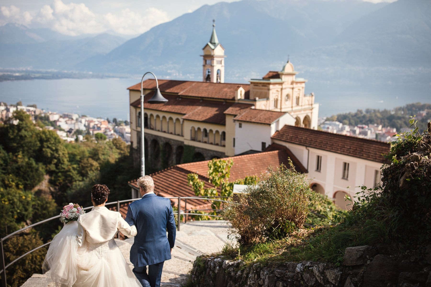 Sposa Matrimonio Chiesa Madonna del sasso Locarno