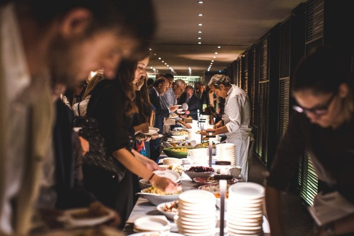 fotografo eventi Milano Filippo Lamantia - Lo chef all'opera