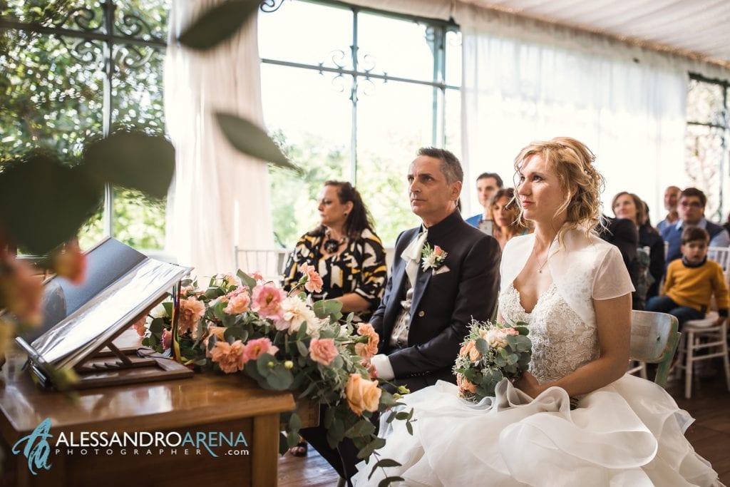 Inizio della cerimonia