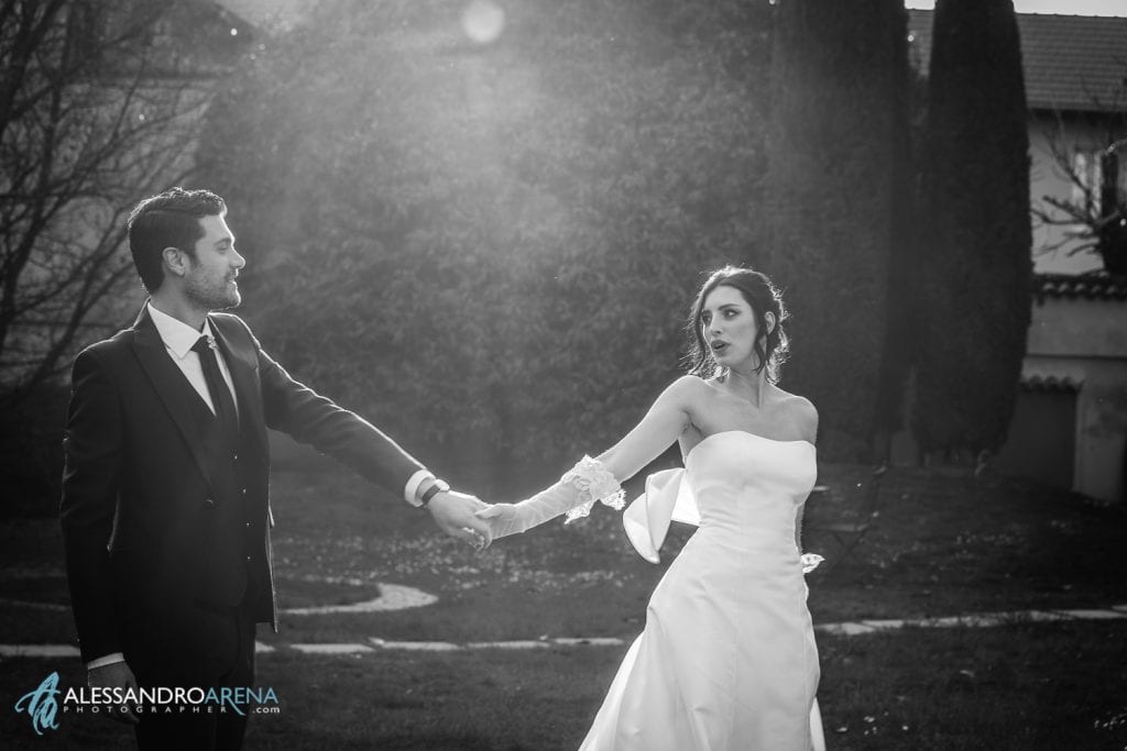 Sposi in Abito Simone Marulli - shooting di matrimonio a Villa Umberto Abbiategrasso