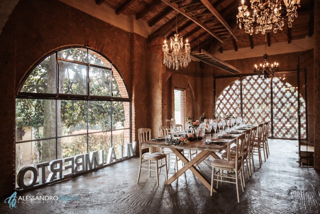 Villa Umberto 1896 - allestimento matrimonio