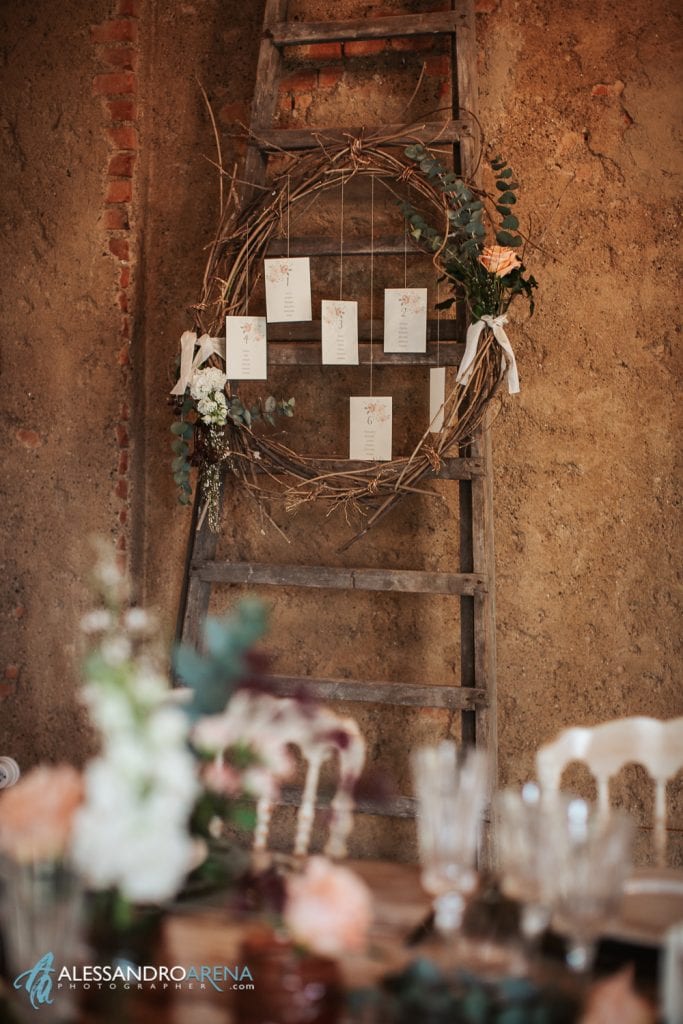 tableau de mariage matrimonio Villa Umberto 1896