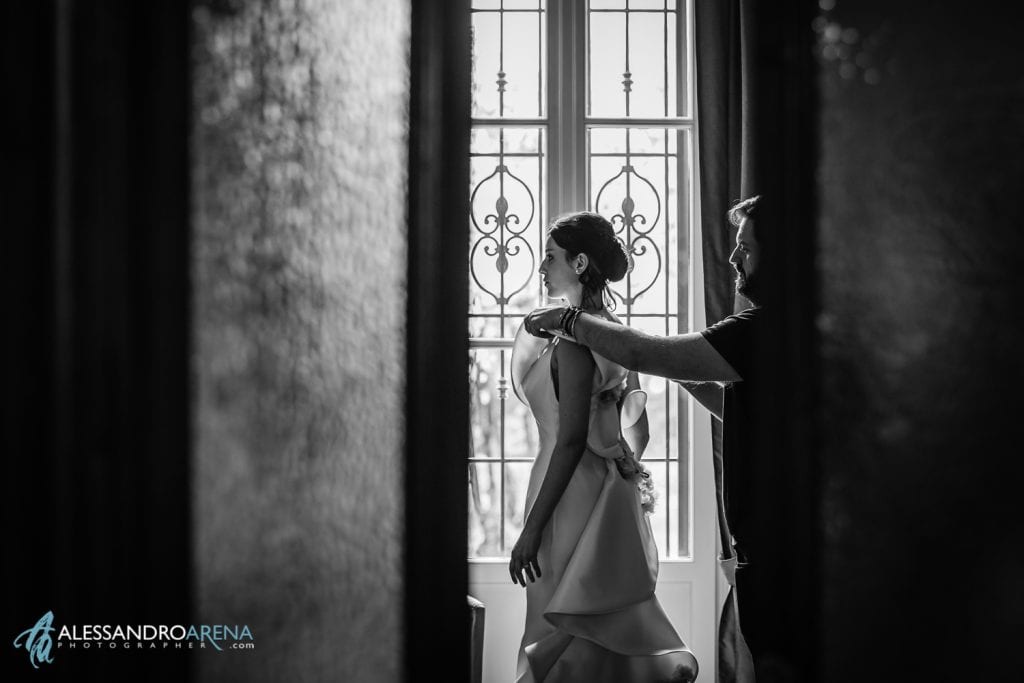 Simone Marulli Abito da Sposa - shooting di matrimonio a Villa Umberto 1896 Abbiategrasso