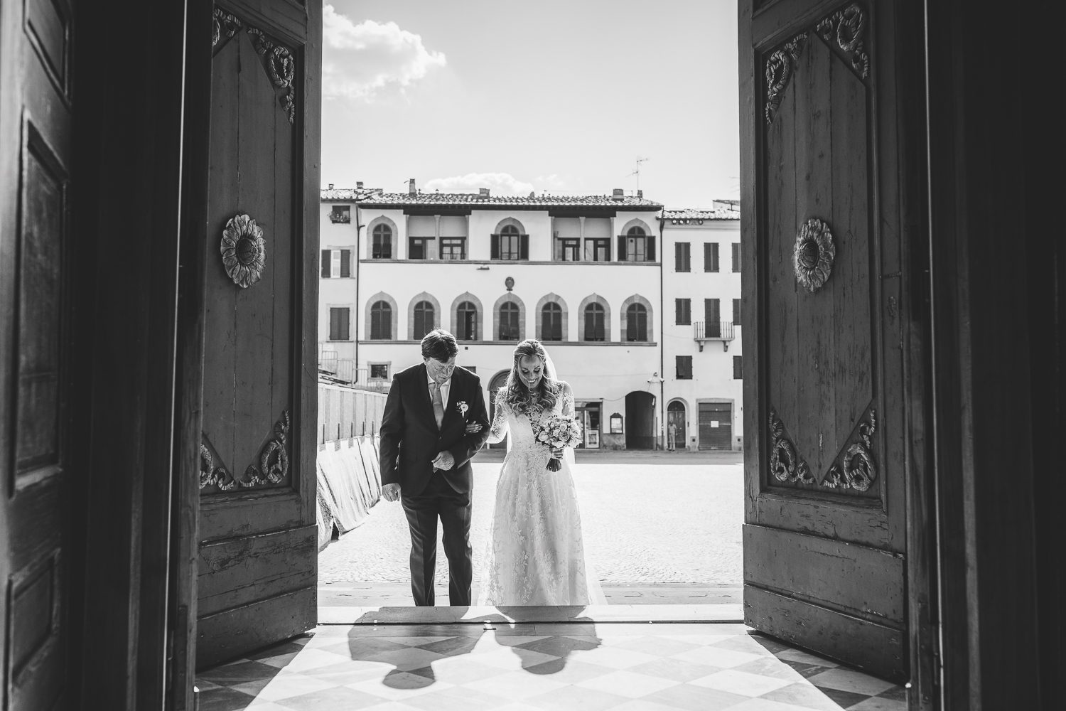 Chiesa Collegiata Montevarchi - Matrimonio in Toscana - Foto Alessandro Arena