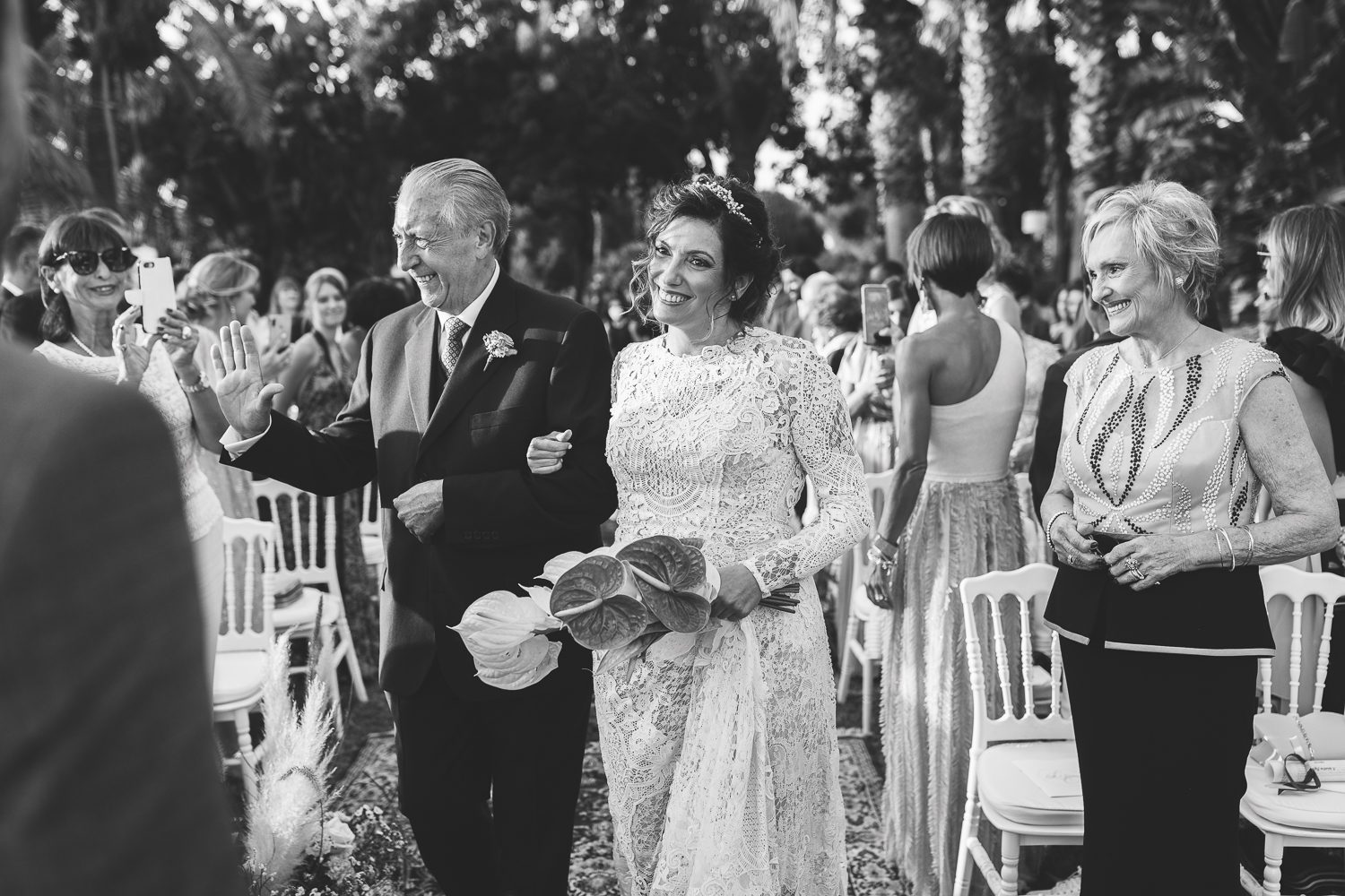 Arrivo della sposa - Location Matrimonio in Sicilia - Case delle terre forti - Foto Alessandro Arena