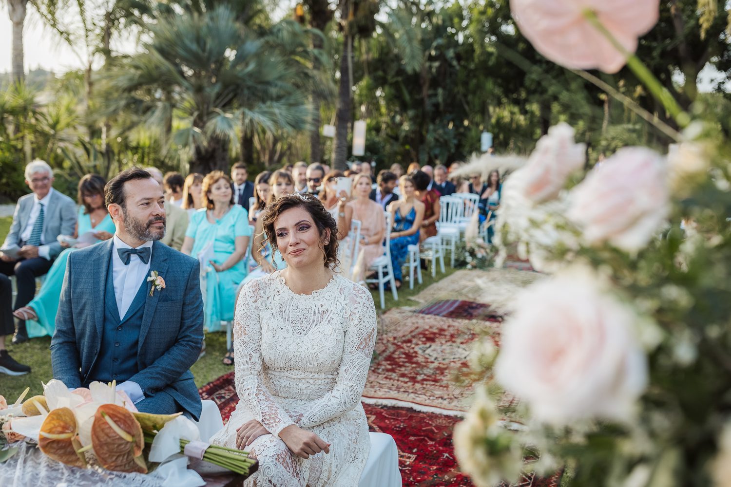 La sposa si emoziona - Location Matrimonio in Sicilia - Case delle terre forti - Foto Alessandro Arena