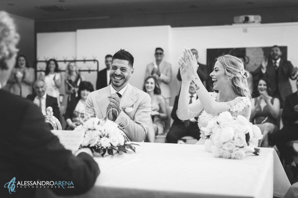 Lo sposo ha pronunciato il si - Matrimonio civile in Ticino