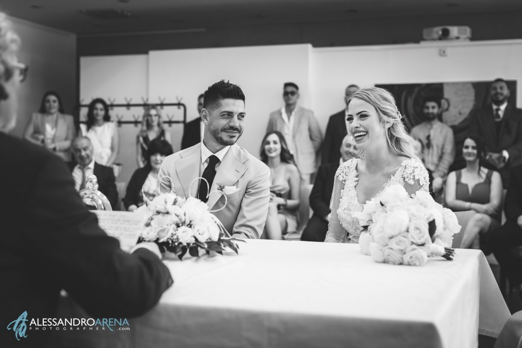 La sposa ha pronunciato il si - Matrimonio civile in Ticino