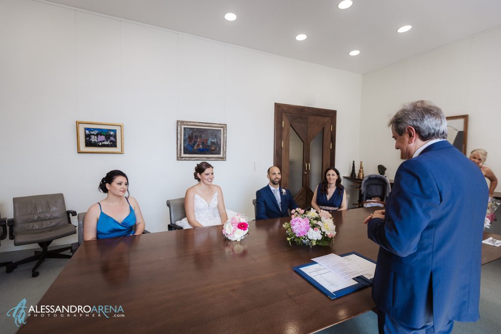 Matrimonio ad Ascona, rito civile al municipio