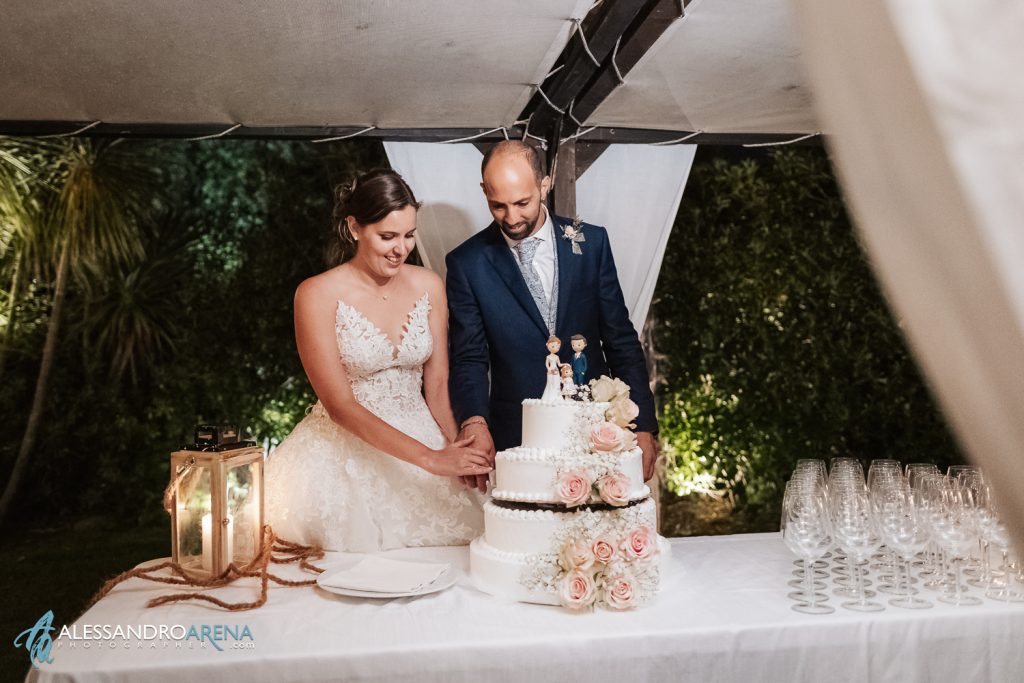 Taglio della torta, Lido Beach Cannobio