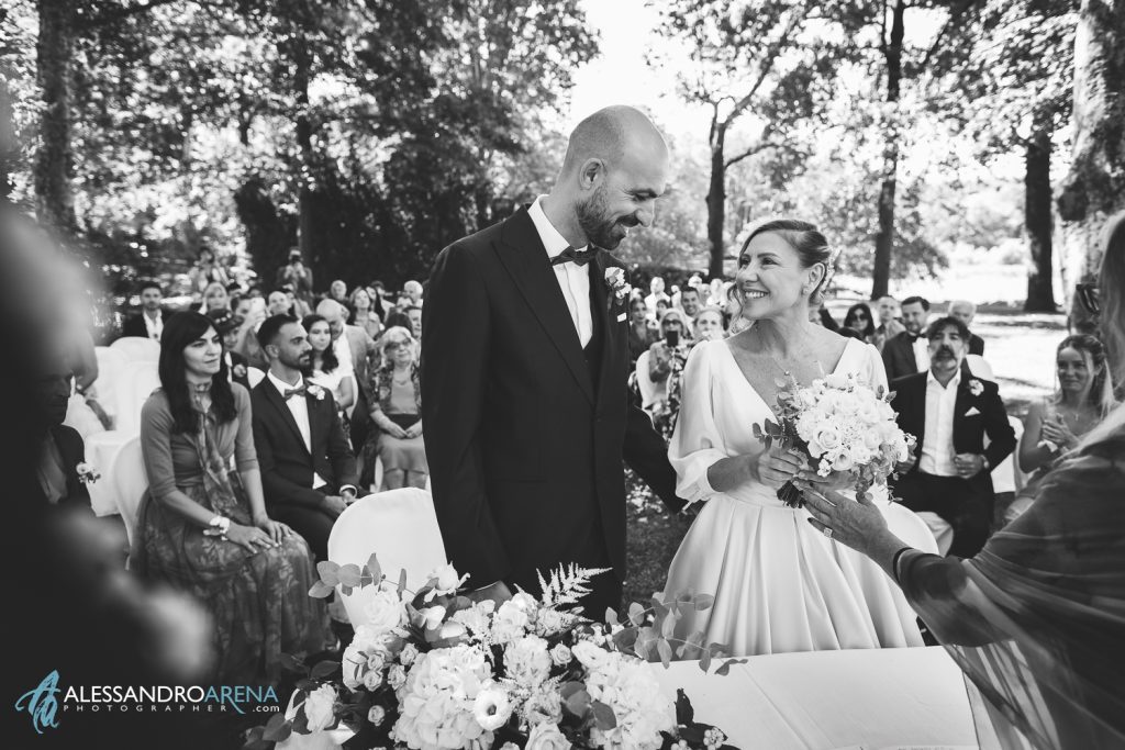 Il rito simbolico a villa rocchetta può avere inizio