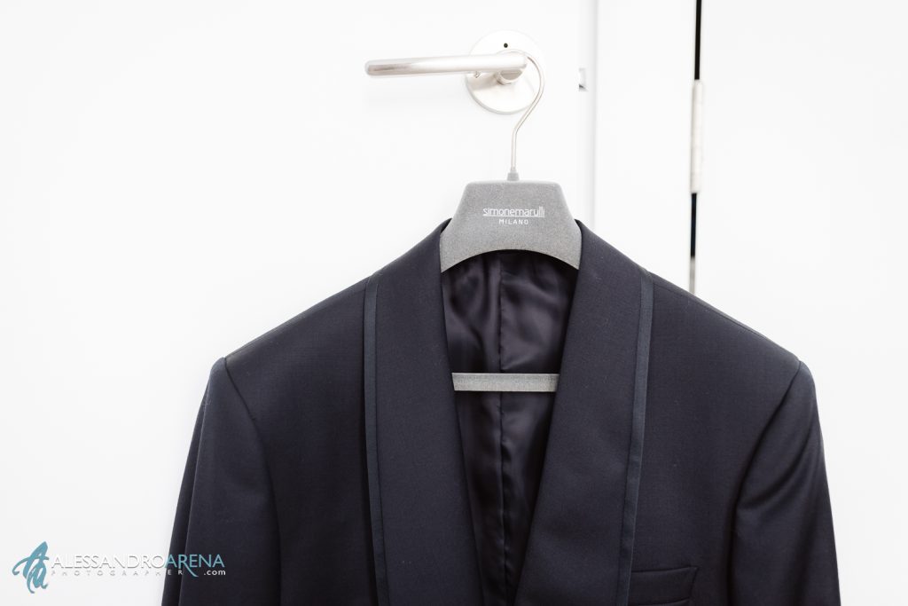 Abito da sposo firmato Simone Marulli Milano