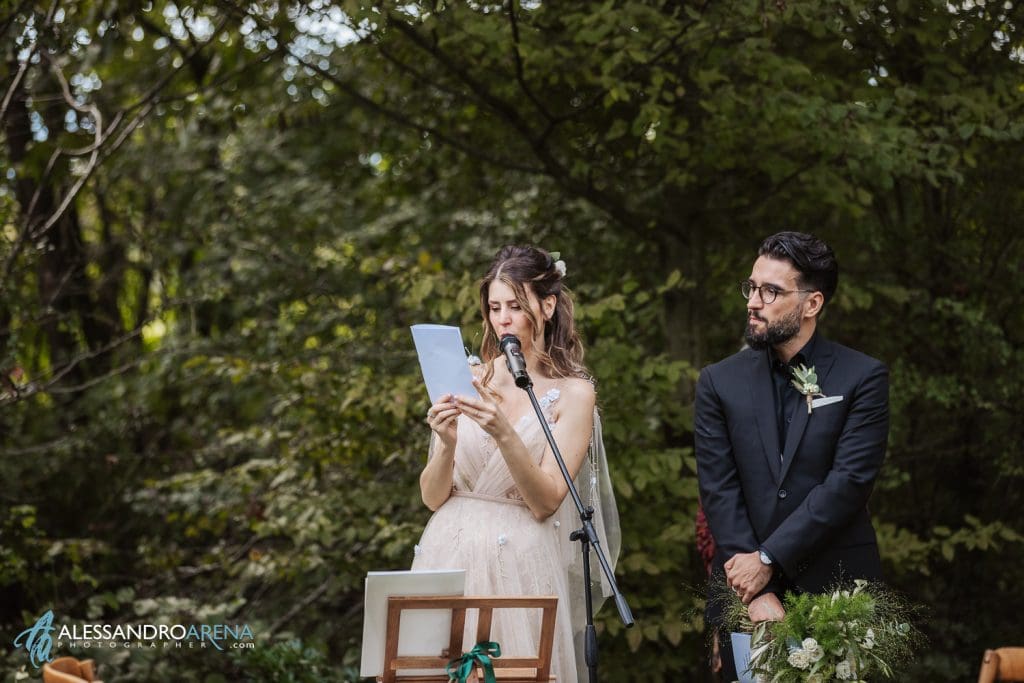 Discorso della sposa ai genitori