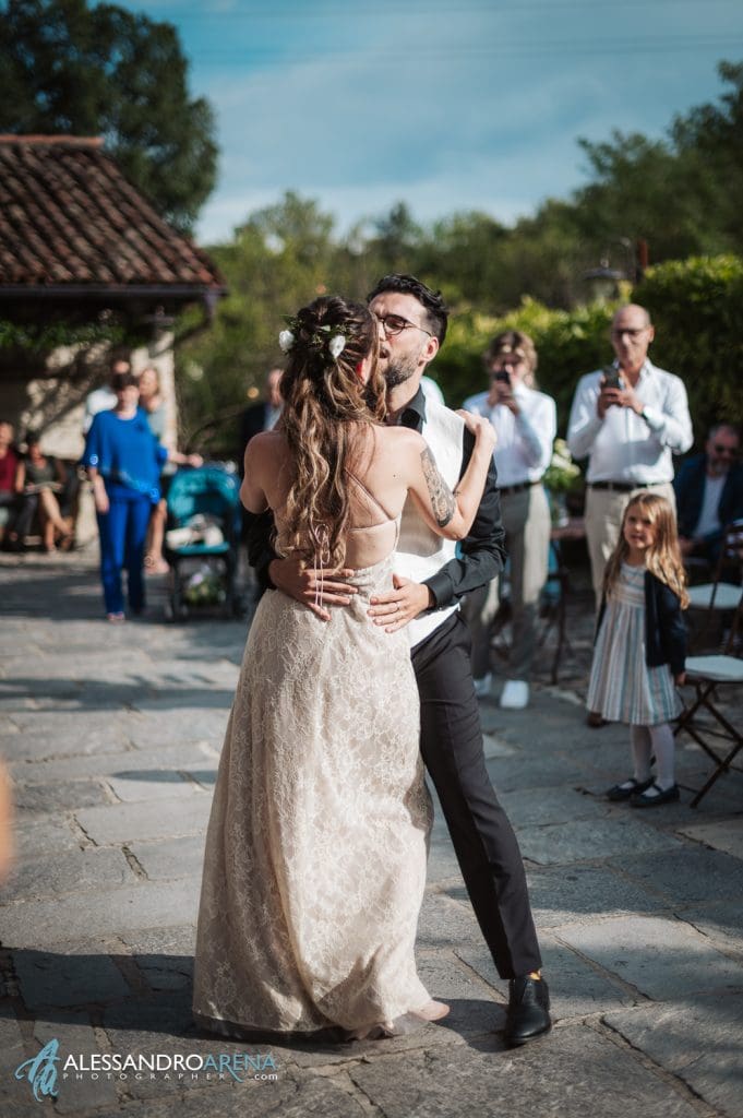 Primo ballo al Mulino dell'olio - location matrimonio Varese