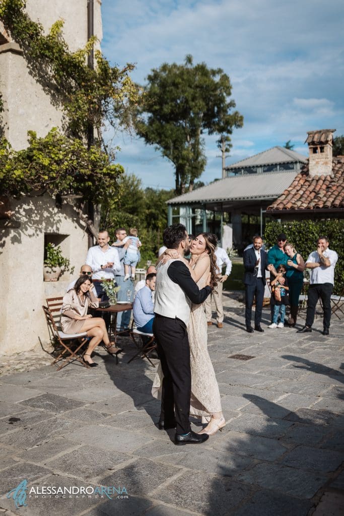Primo ballo al Mulino dell'olio - location matrimonio Varese