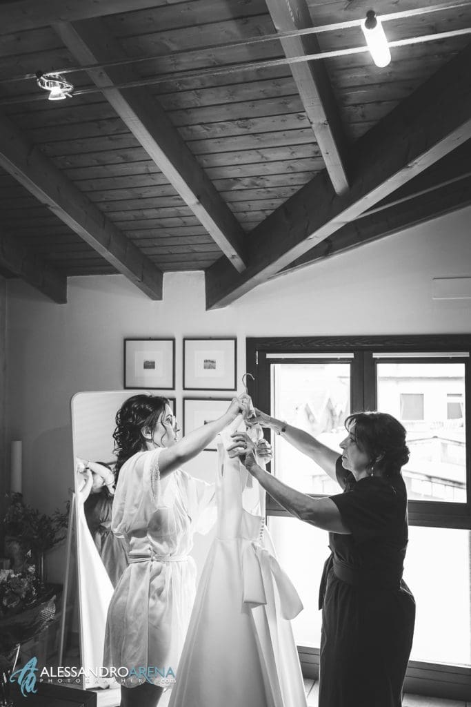 Abito da sposa - matrimonio religioso Cassano Magnago