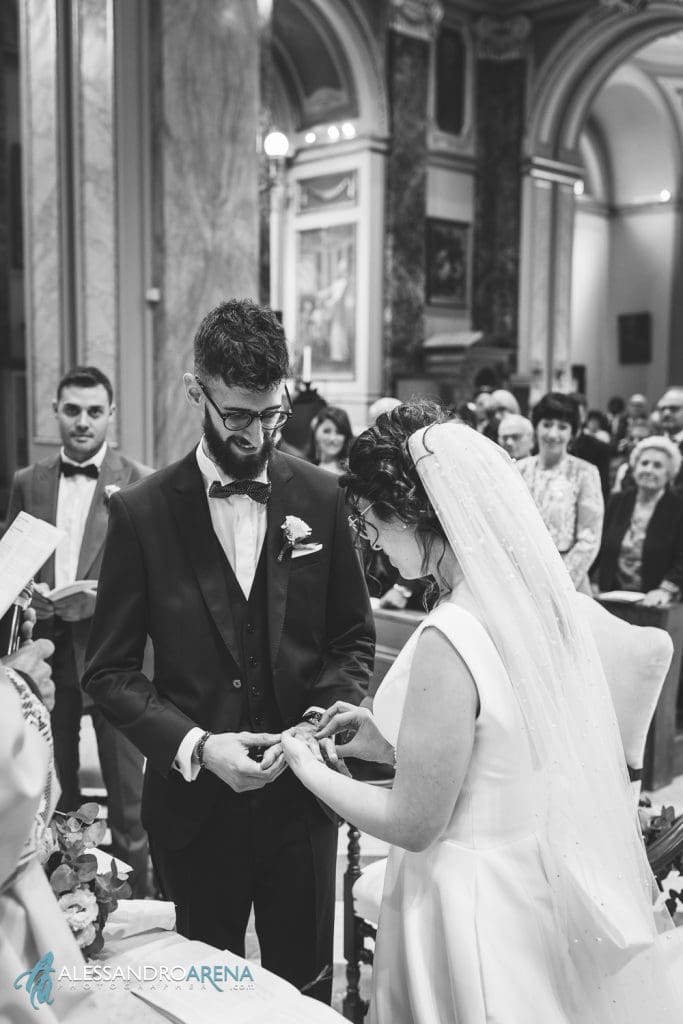 Scambio fedi - Chiesa San Giulio Cassano Magnago