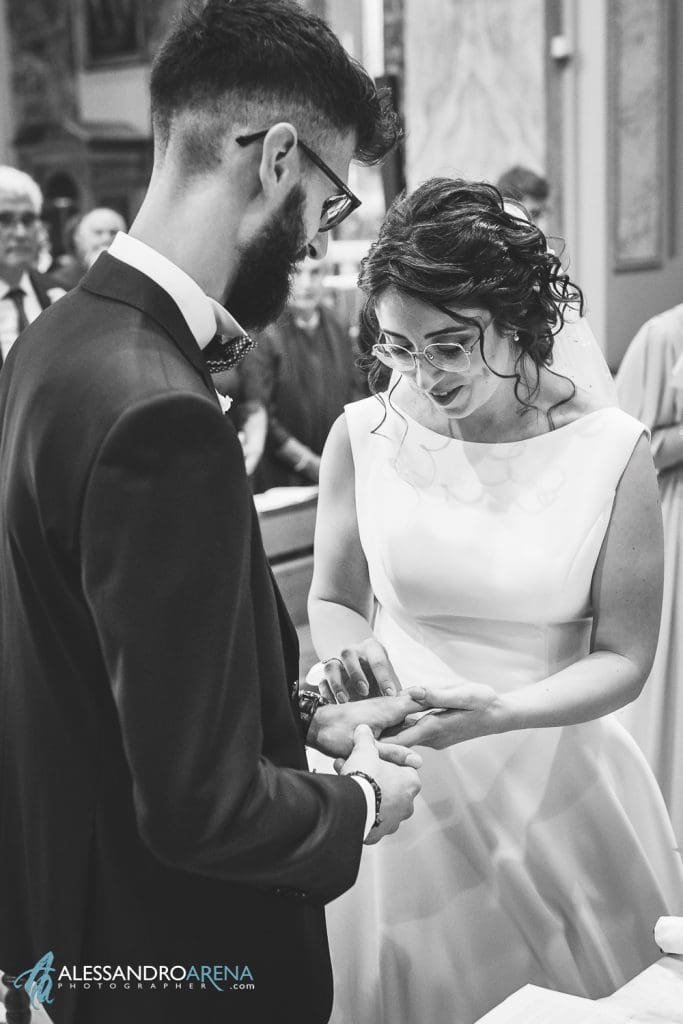 Scambio fedi - Chiesa San Giulio Cassano Magnago