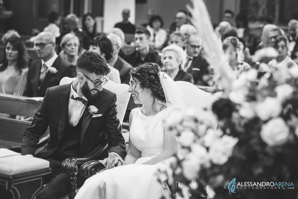 Sguardo sposi - Chiesa San Giulio Cassano Magnago