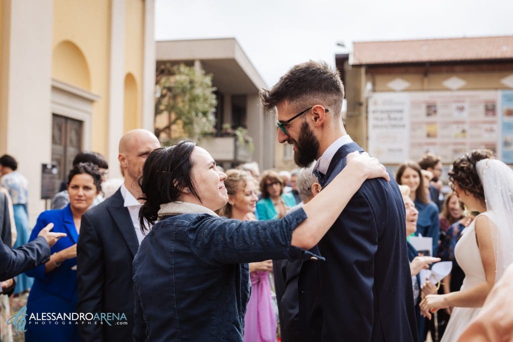 I saluti degli amici