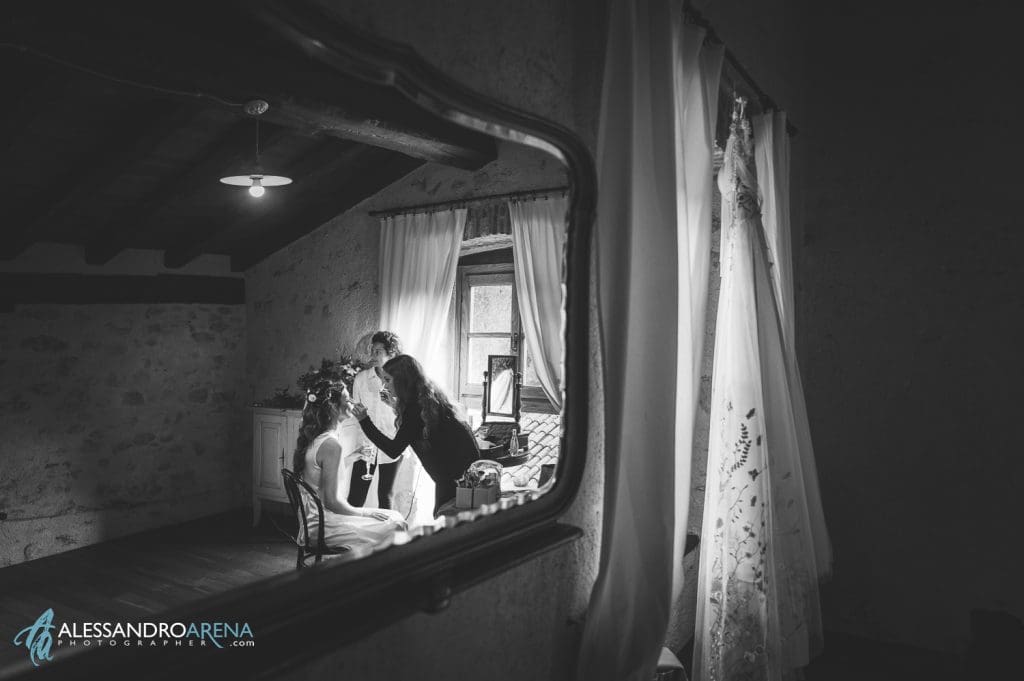 trucco sposa al Mulino dell olio