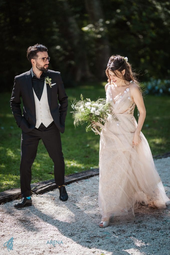 Sposi al Mulino dell'olio - location matrimonio Varese