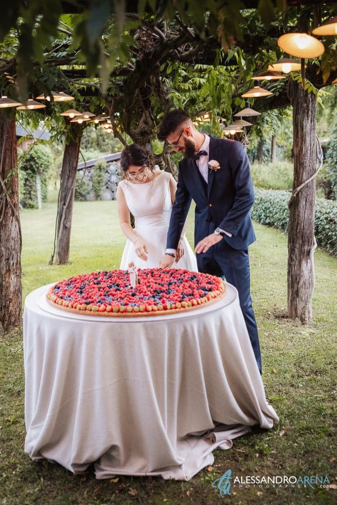 Taglio torta - borgo San Cristoforo Oleggio