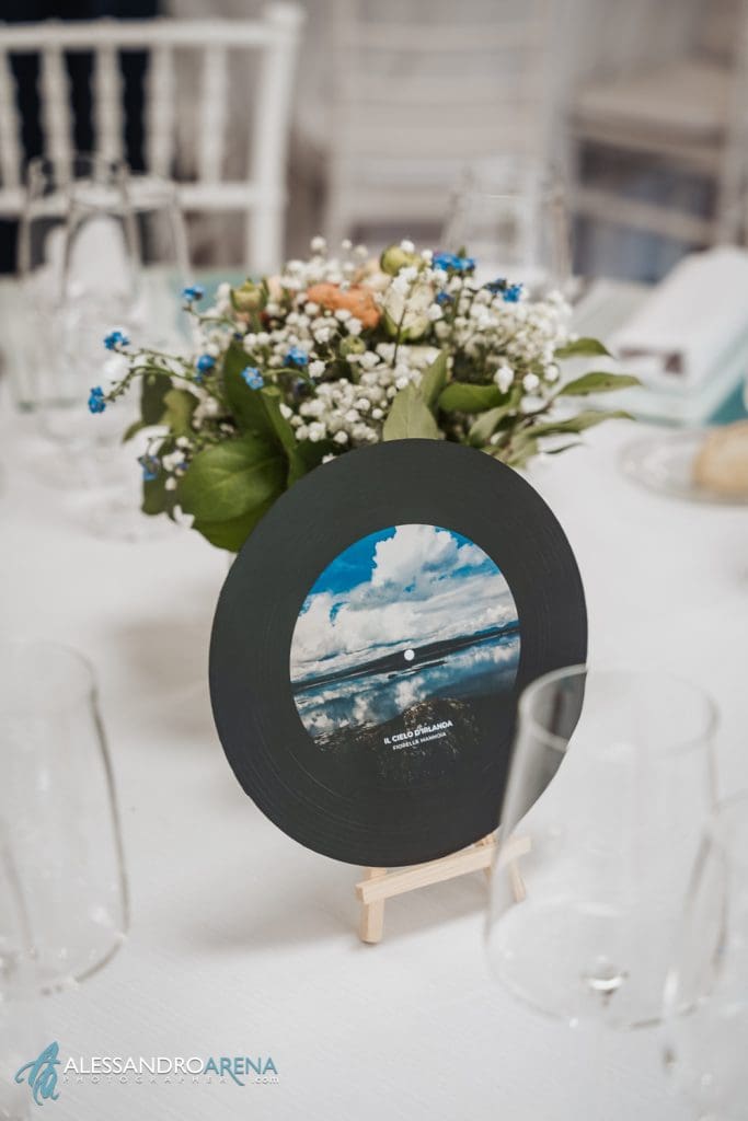 La Voliera Reale - Location matrimonio Varese, dettaglio allestimento