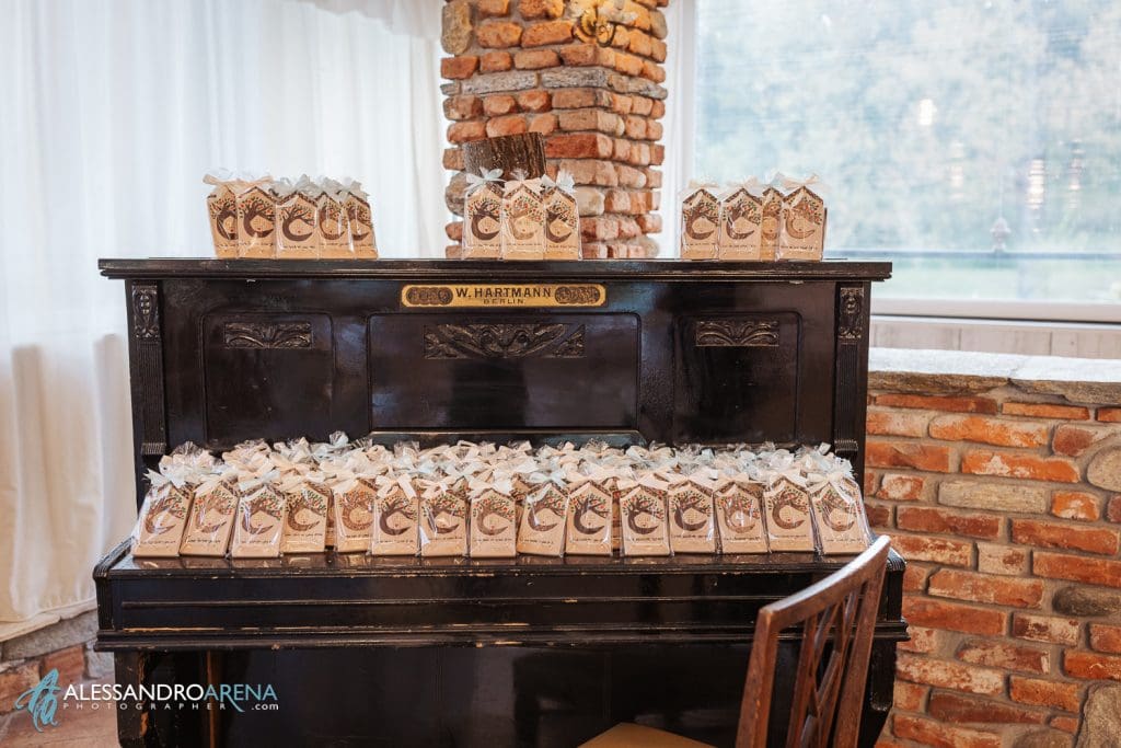 La Voliera Reale - Location matrimonio Varese, Bomboniere