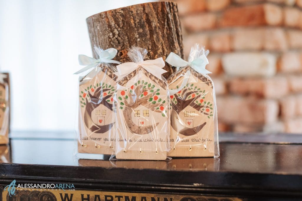 La Voliera Reale - Location matrimonio Varese, bomboniere