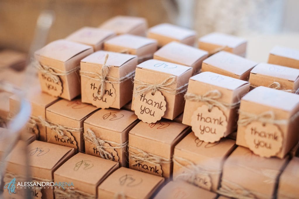 La Voliera Reale - Location matrimonio Varese - bomboniere