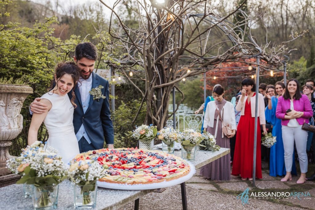 La Voliera Reale - Location matrimonio Varese - taglio torta
