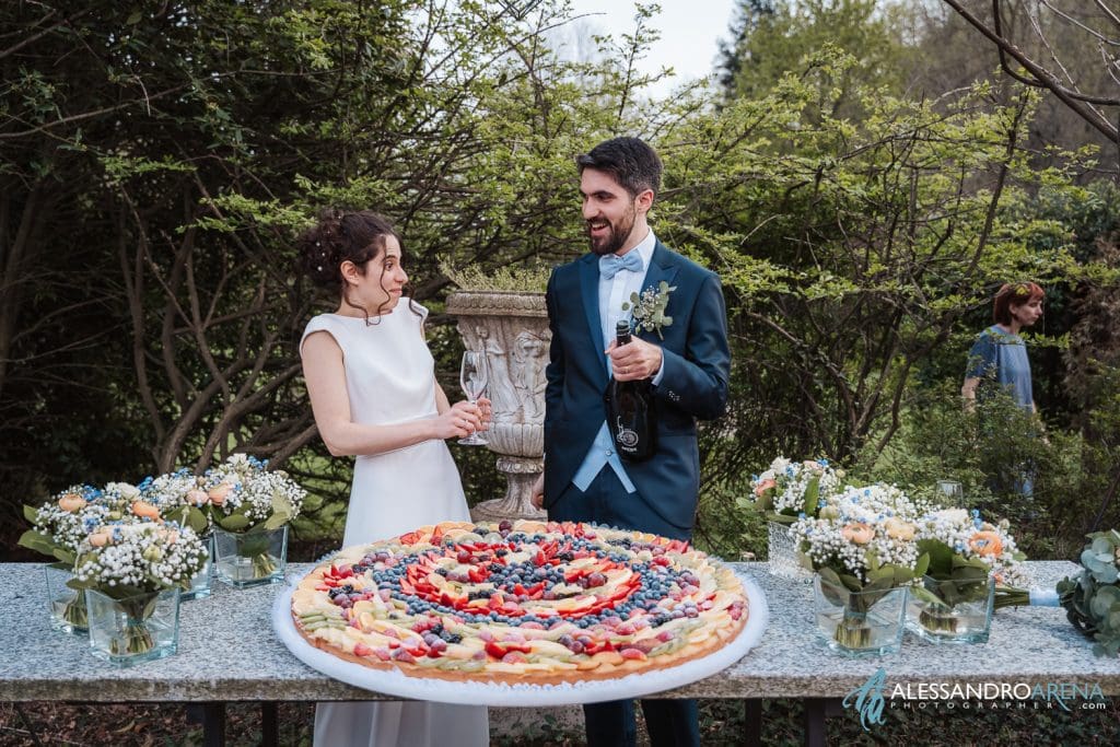 La Voliera Reale - Location matrimonio Varese - taglio torta