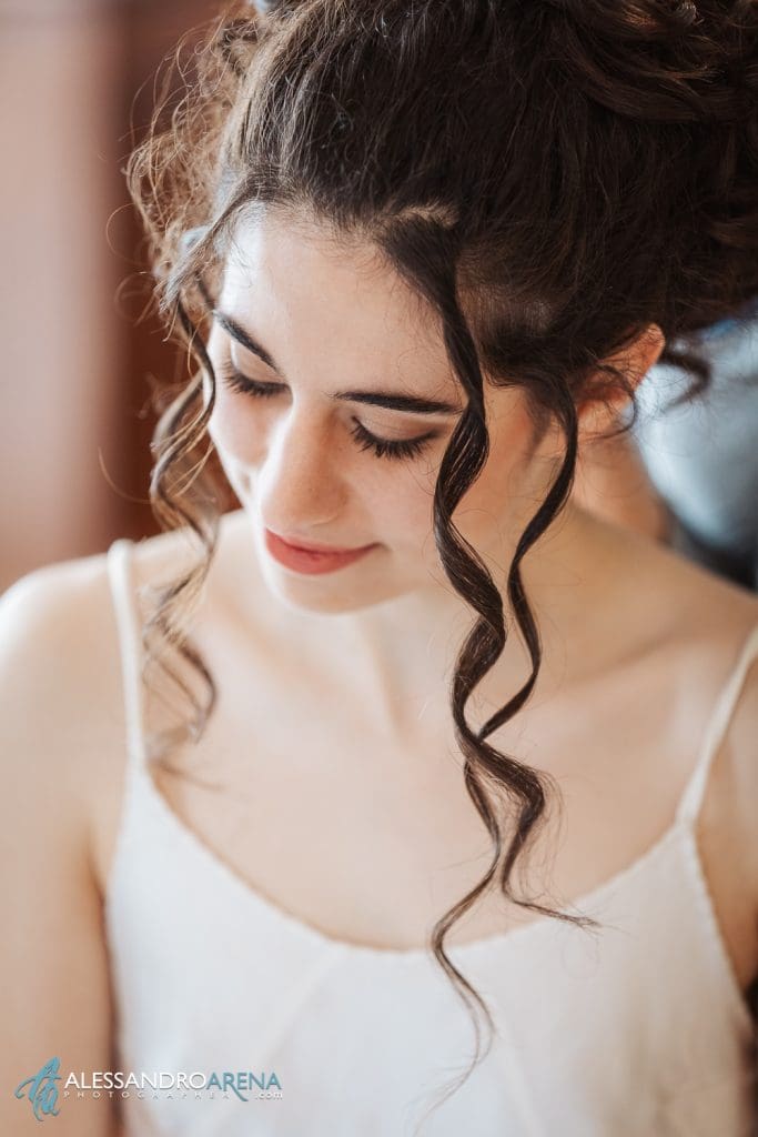 Matrimonio a Milano - acconciatura sposa