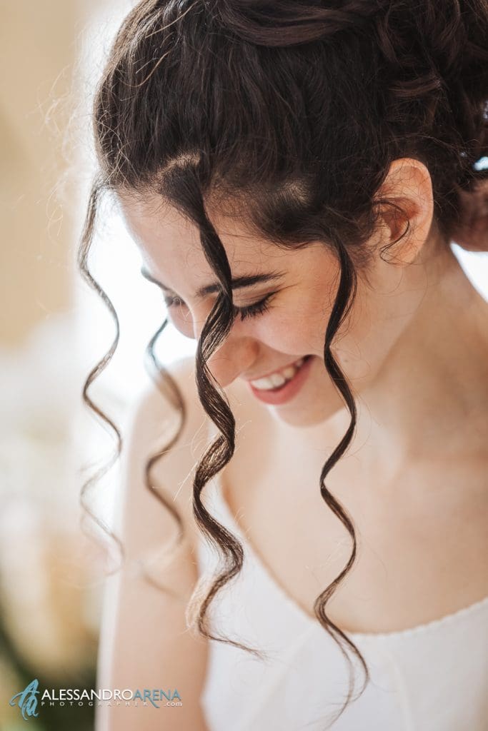 Matrimonio a Milano - acconciatura sposa