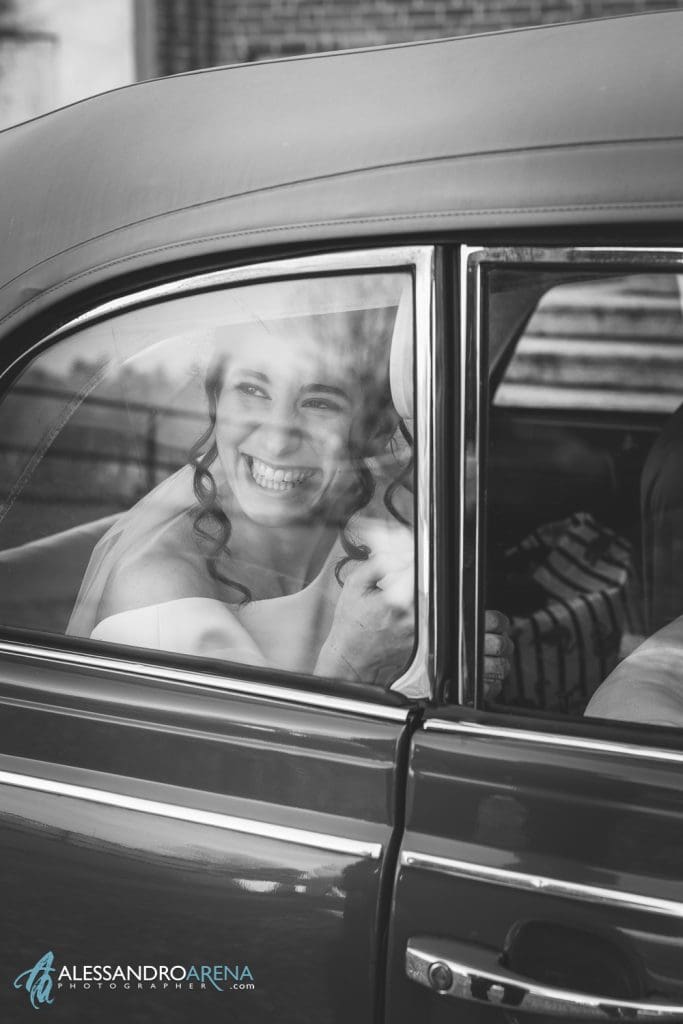 Matrimonio all'Abbazia di Morimondo - l'arrivo della sposa