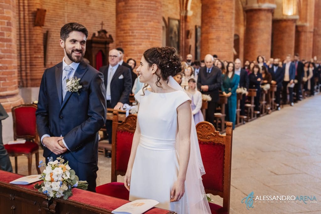Matrimonio all'Abbazia di Morimondo - la cerimonia 