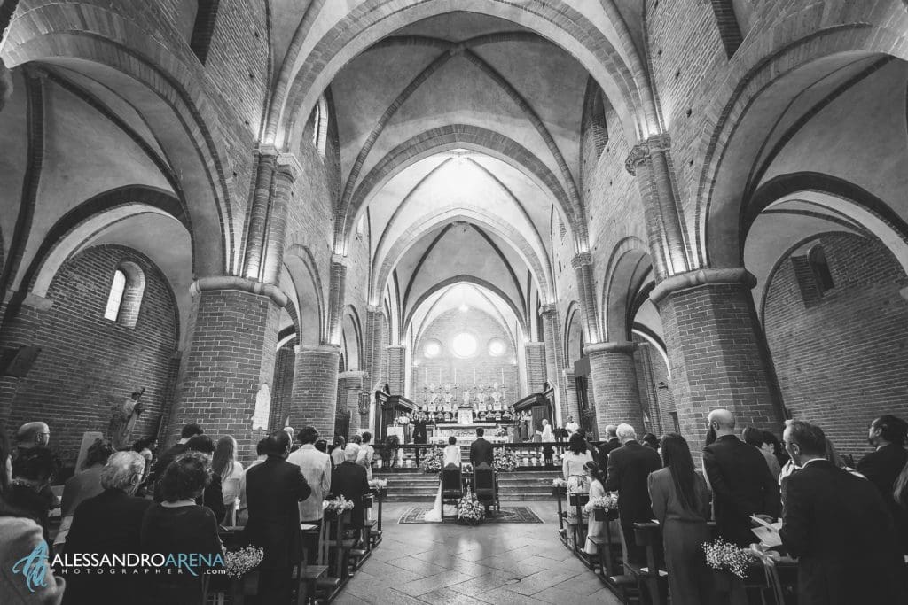 Matrimonio all'Abbazia di Morimondo - la cerimonia