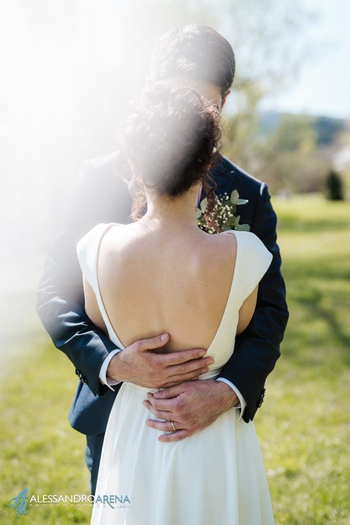 Sessione fotografica sposi - Parco di Ternate